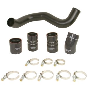 Ford 6.0L PowerStroke Intercooler Hose/Clamp Kit - BD Diesel - w/Intake Pipe - `03-`07